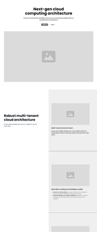 Blueprint of a website's structure
